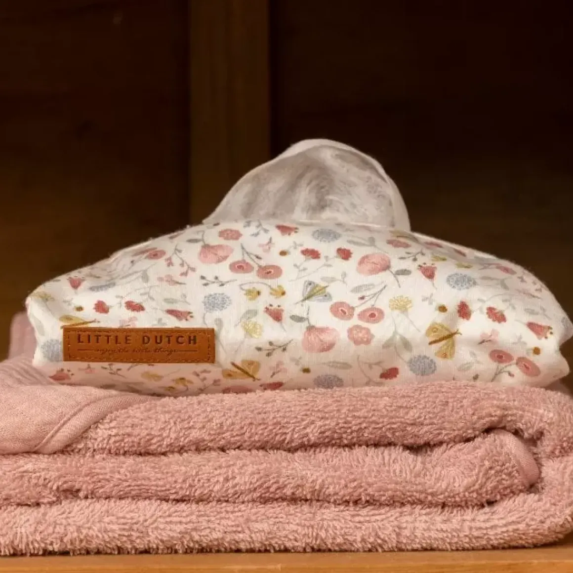 Little Dutch Babydoekjes Cover Flowers & Butterflies