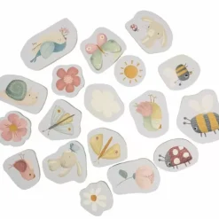 Little Dutch Bad Foam Figuren Flowers & Butterflies