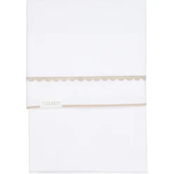 Little Dutch Geborduurd Wieglaken Beige Rounded