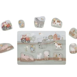 Little Dutch Geluiden Puzzel Little Farm