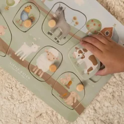 Little Dutch Geluiden Puzzel Little Farm