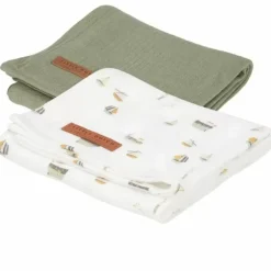 Little Dutch Hydrofiele Doeken (2St) Sailors Bay White