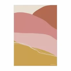 Little Dutch Poster A3 Horizon Pink