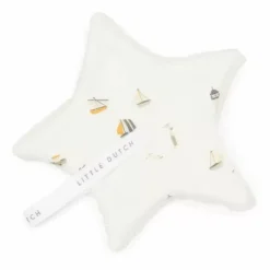 Little Dutch Speendoekje Sailors Bay White
