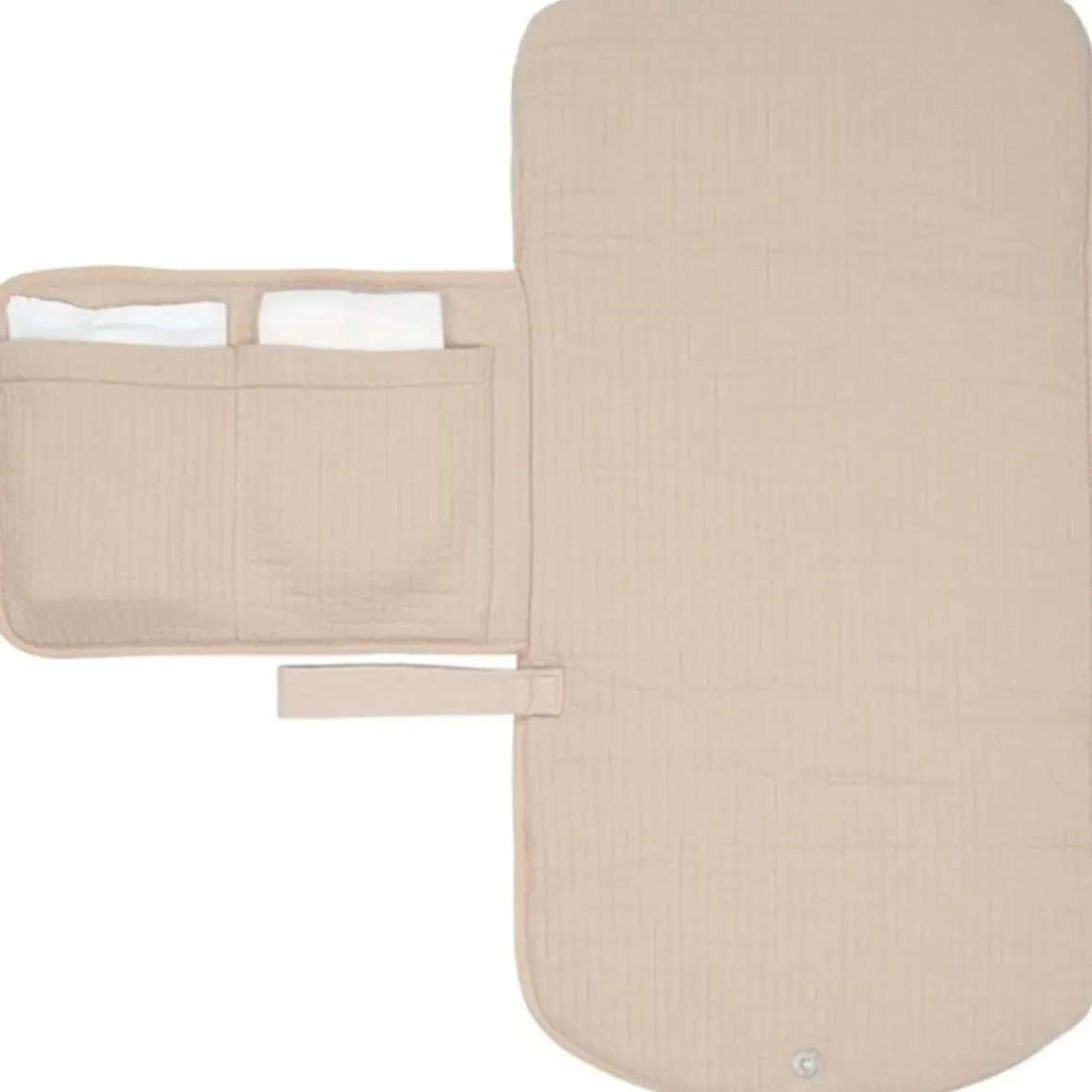 Little Dutch Verschoningsmatje Met Hengsel Pure Beige