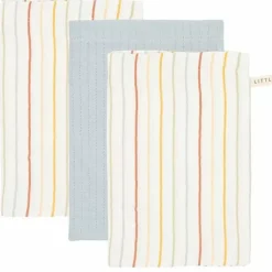 Little Dutch Washandjes Vintage Sunny Stripes/Blue (3St)