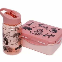 Lunchbox Black Animals Blossom Petit Monkey