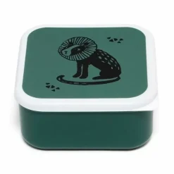 Lunchbox Set Black Animals Salie (3St) Petit Monkey
