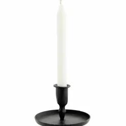 Madam Stoltz Kandelaar Iron Black Enkel