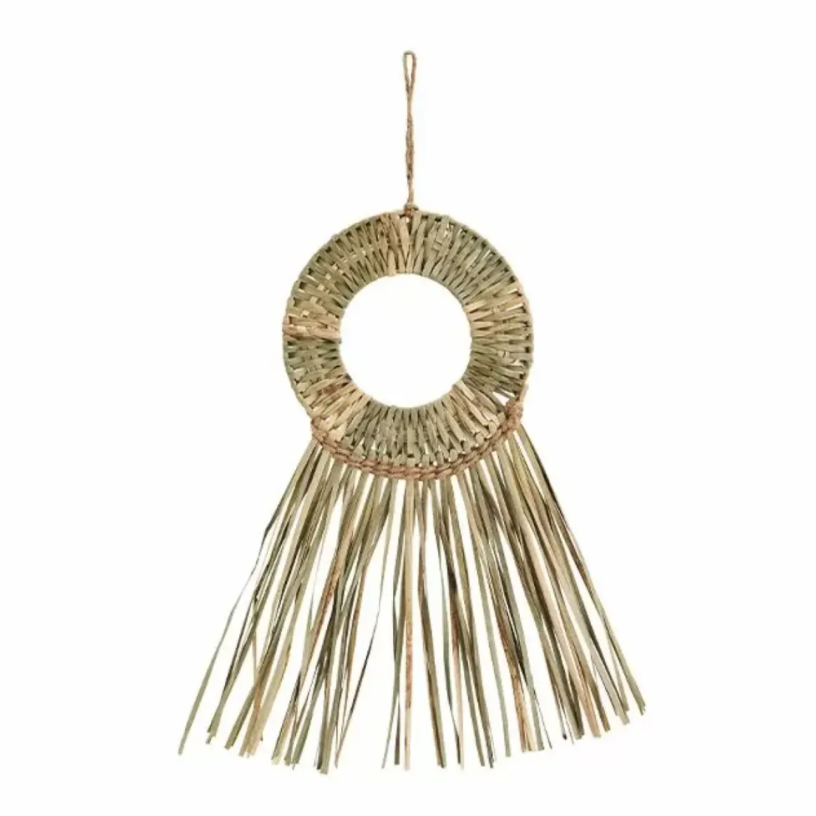 Madam Stoltz Wandhanger Grass Jute Naturel (39Cm)
