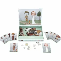 Magnetisch Speelboek Jim & Rosa Little Dutch
