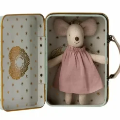 Maileg Engel Muis In Koffer (Kleine Zus)