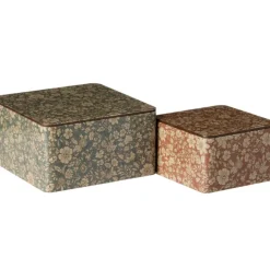 Maileg Metalen Doosjes Blossom 2St