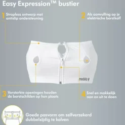 Medela Easy Expression Bustier Zwart