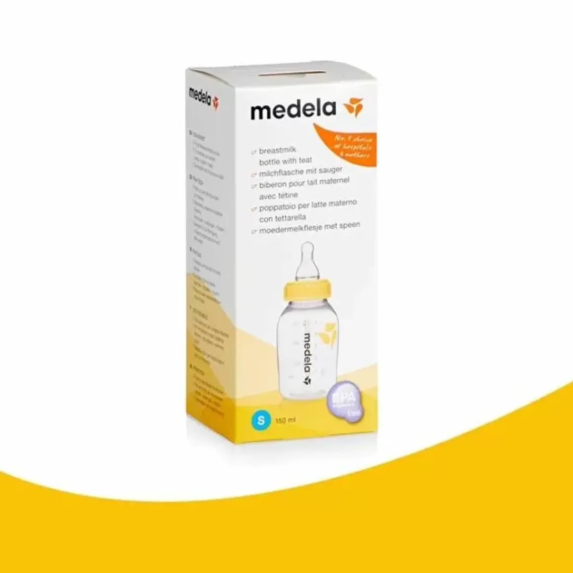 Medela Moedermelkflesje 150Ml Met Slow Flow Speen