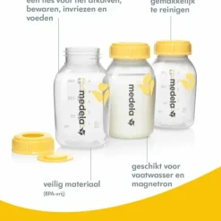Medela Moedermelkflesjes 150Ml (3St)