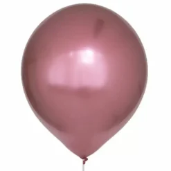 Mega Chroom Ballon Roze/Mauve (60Cm) House Of Gia