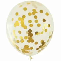 Mega Confetti Ballon Goud 60Cm House Of Gia