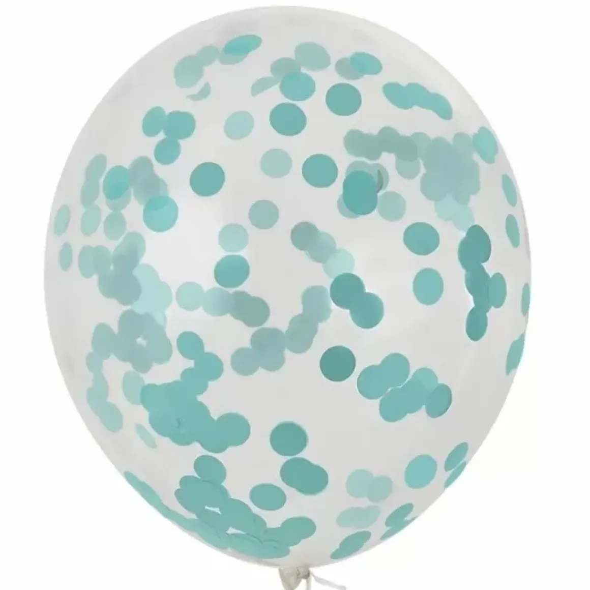 Mega Confetti Ballon Mint 60Cm House Of Gia