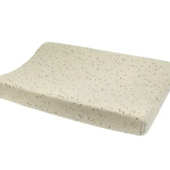 Meyco Aankleedkussenhoes Rib Mini Spot Sand 50X70Cm - Houd Je Kleintje Stijlvol En Comfortabel Gekleed!