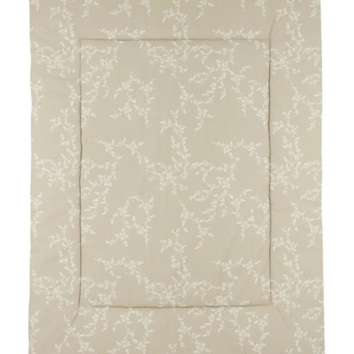 Meyco Boxkleed Branches Zand 80X100Cm - Perfect Voor Stijlvolle En Comfortabele Babykamers
