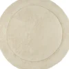 Meyco Boxkleed Rond Knit Basic Teddy Sand Melange 95Cm - Zachte En Stijlvolle Boxkleed Voor De Babykamer!