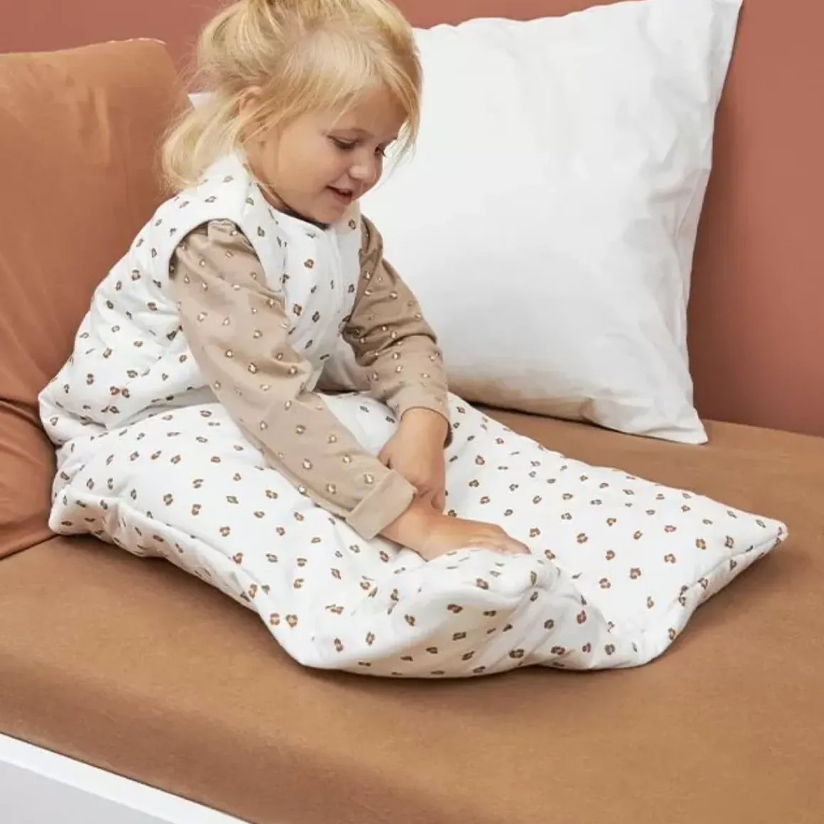Meyco Hoeslaken Meegroeibed Jersey Toffee (70X140Cm)