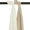Meyco Hydrofiele Doek Uni Offwhite/Sand 120X120Cm