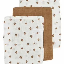 Meyco Hydrofiele Washandjes Mini Panther Toffee (3St)
