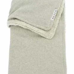 Meyco Ledikantdeken Knit Basic Fleece Sand Melange