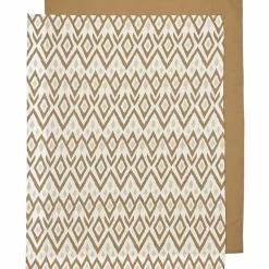 Meyco Ledikantlakens Ikat Sand/Toffee (2St)