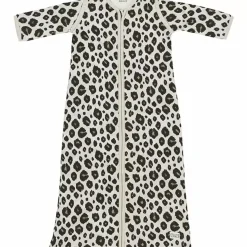 Meyco Slaapzak Afritsbare Mouwen Leopard Sand Melange