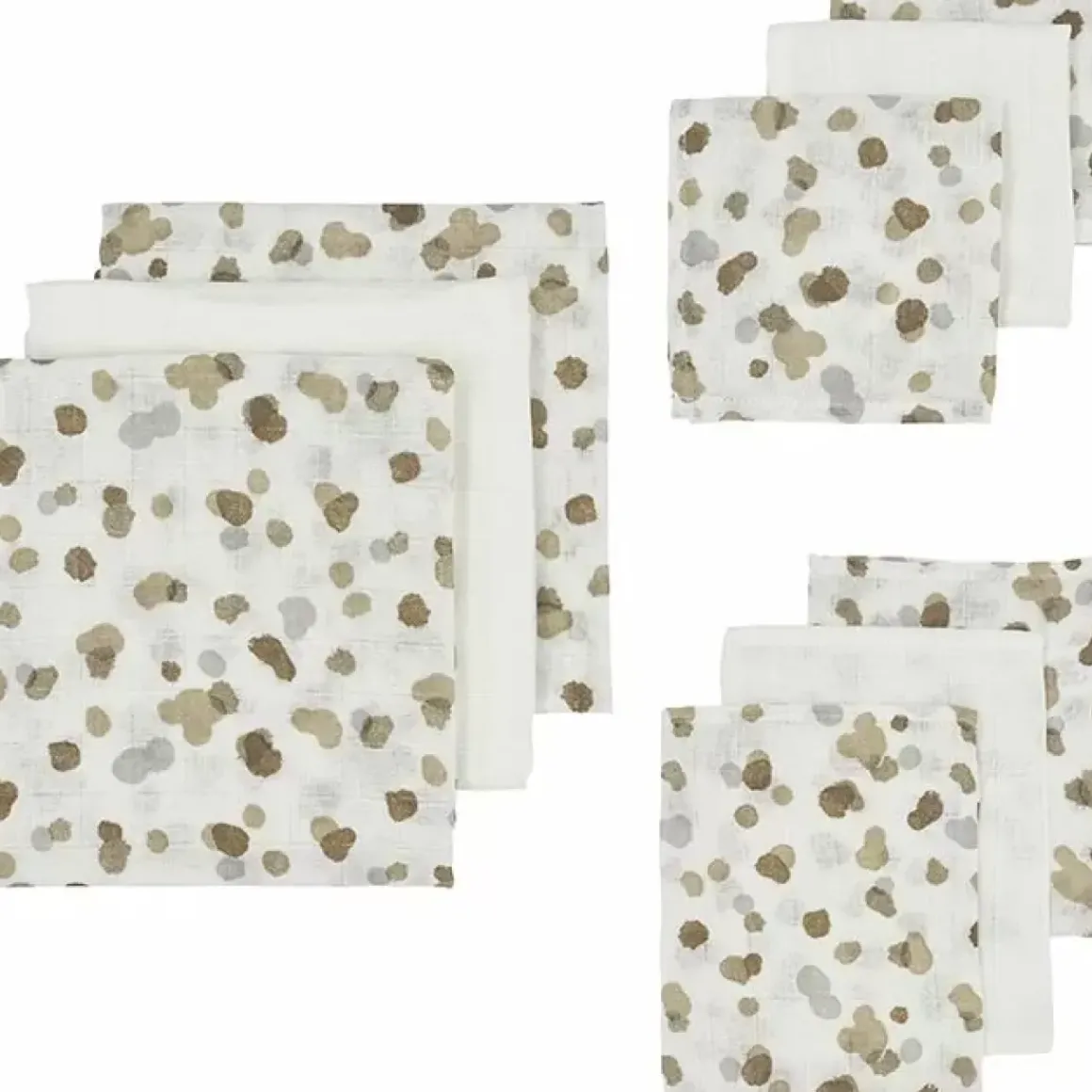 Meyco Startersset Hydrofiele Doeken Stains Naturel (9St)