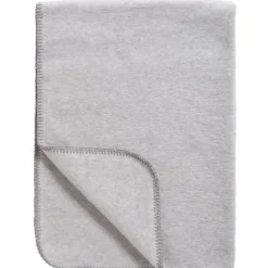Meyco Wiegdeken Double Face Grijs/Wit 75X100Cm - Houd Je Baby Warm En Stijlvol In De Wieg