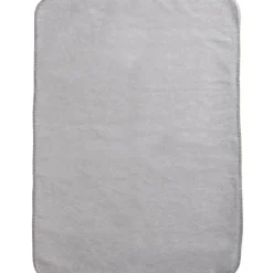 Meyco Wiegdeken Double Face Grijs/Wit 75X100Cm - Houd Je Baby Warm En Stijlvol In De Wieg