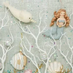 Mini Kerstballen Sterren Pastel (12St) Sass & Belle