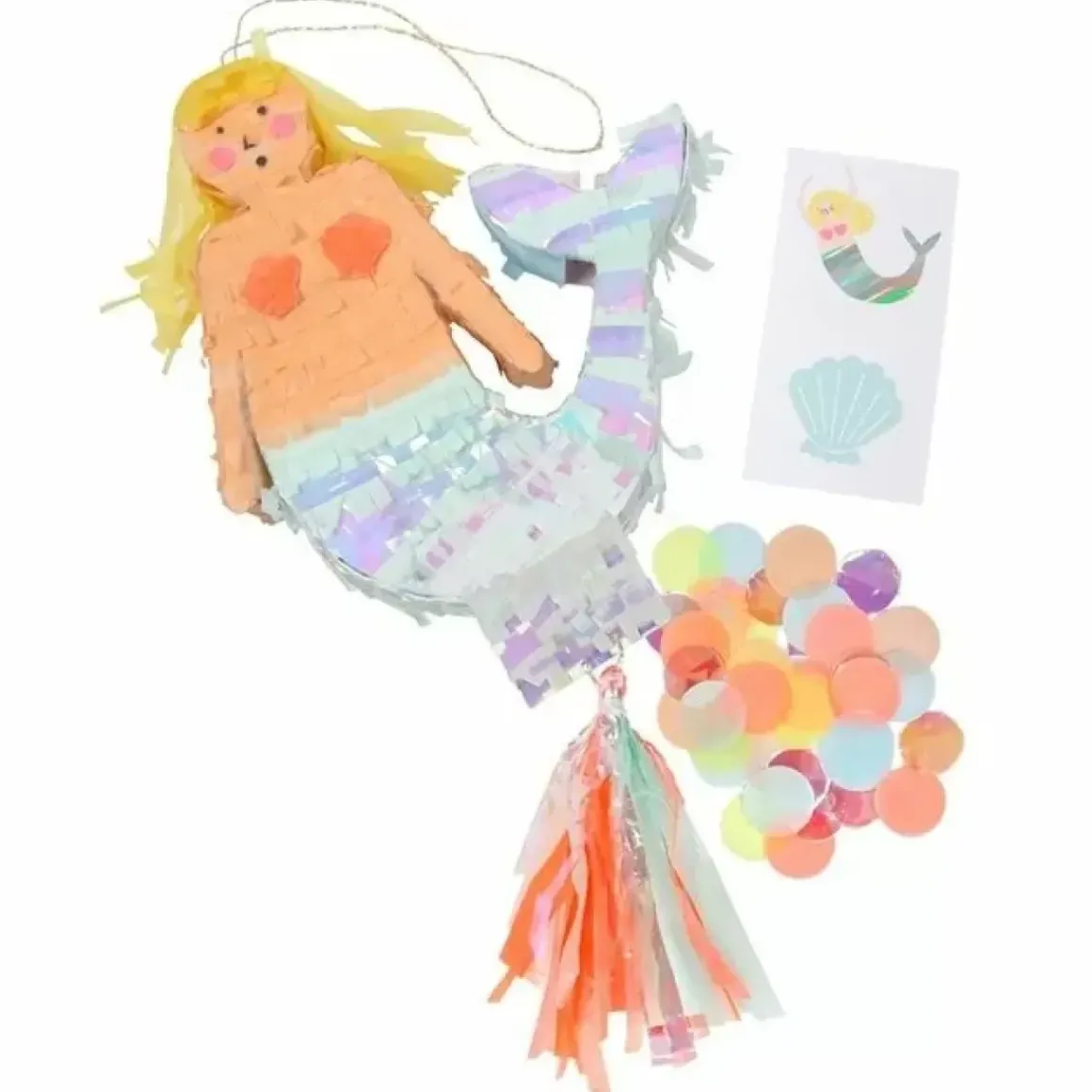 Mini Mermaid Pinata Let'S Be Mermaids Meri Meri