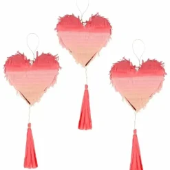 Mini Pinata'S Ombre Heart Valentine (3St) Meri Meri