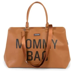 Mommy Bag Bruin Leatherlook Childhome