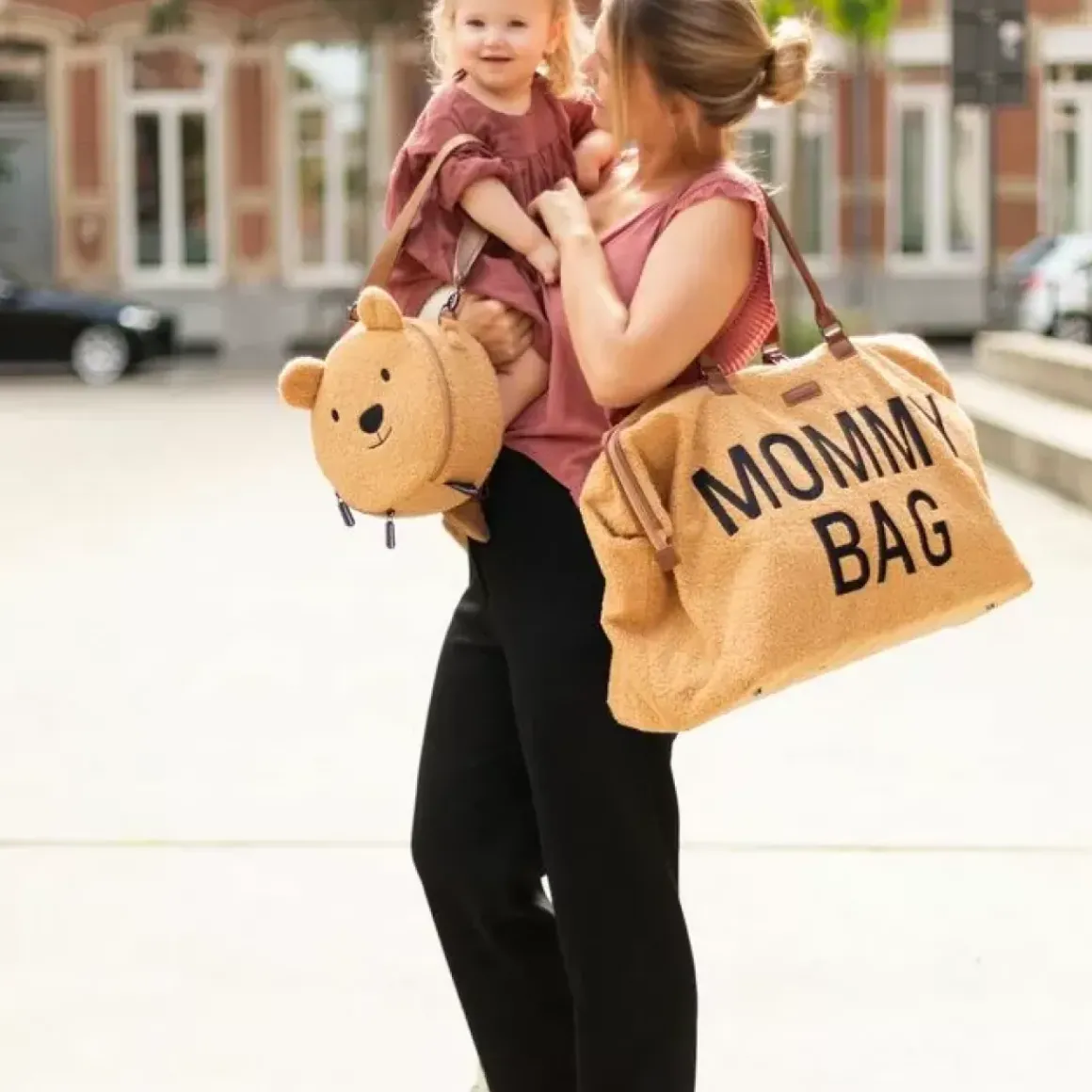 Mommy Bag Teddy Beige Childhome