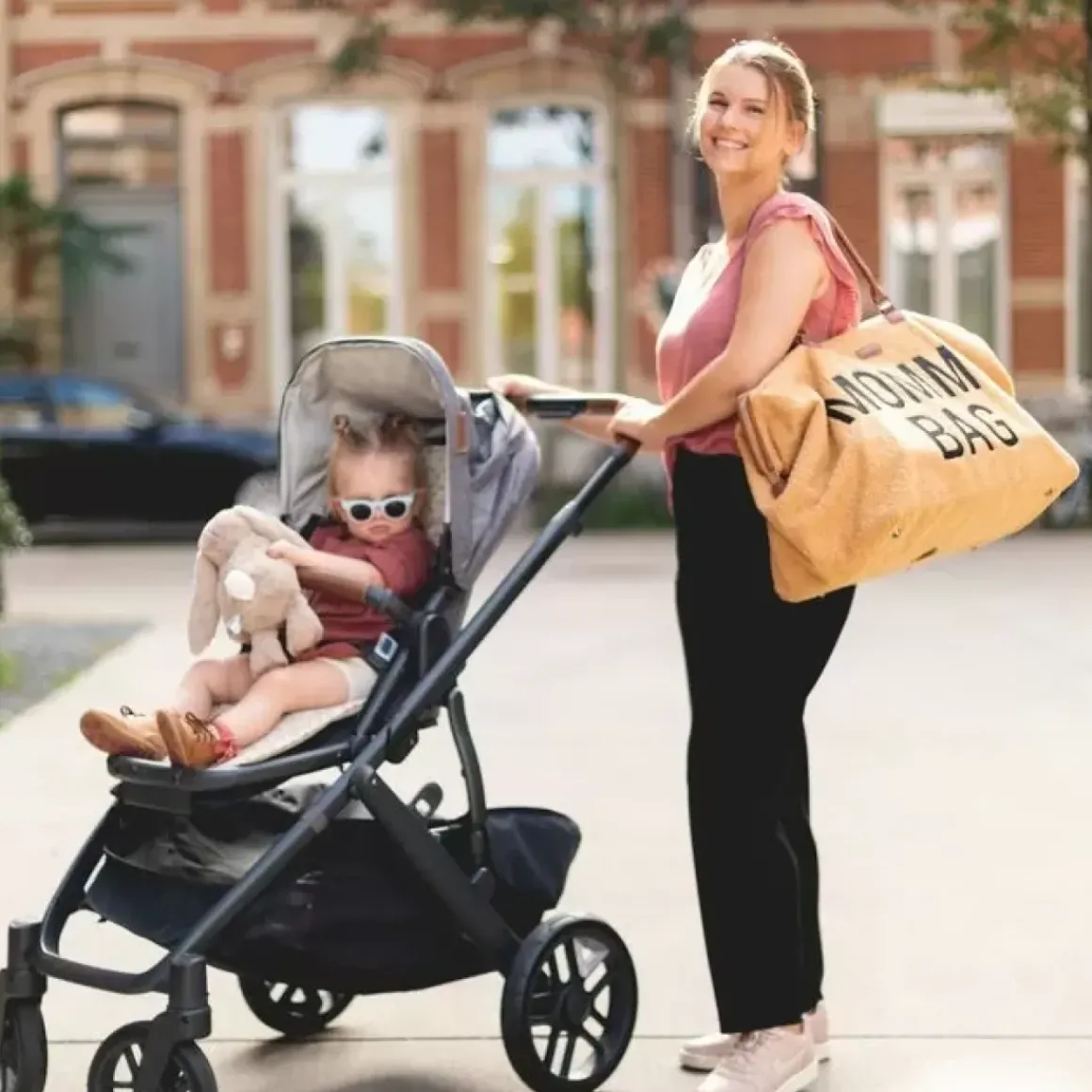 Mommy Bag Teddy Beige Childhome
