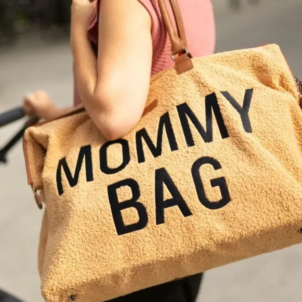 Mommy Bag Teddy Beige Childhome