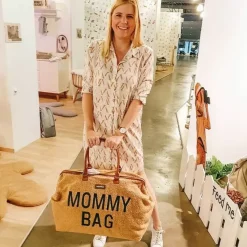 Mommy Bag Teddy Beige Childhome