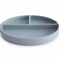 Mushie Siliconen Bord Powder Blue