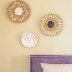 Muurdecoratie Bord Emie Naturel Kidsdepot