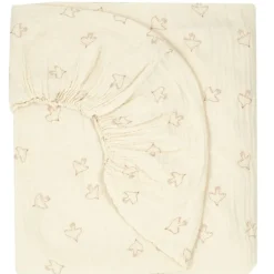 Nobodinoz Hoeslaken Ledikant Wabi Sabi Brown Hoshi Birds 70X140Cm