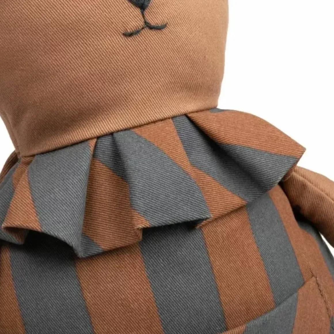 Nobodinoz Knufffel Beer Majestic Blue Brown Stripes