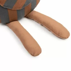 Nobodinoz Knufffel Beer Majestic Blue Brown Stripes