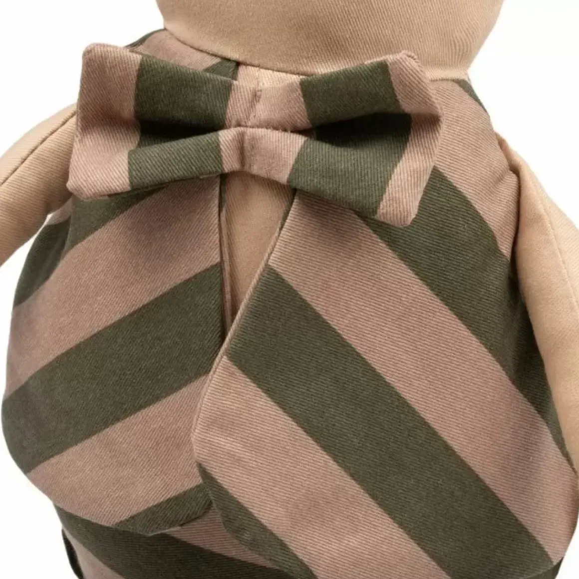 Nobodinoz Knufffel Beer Majestic Green Taupe Stripes