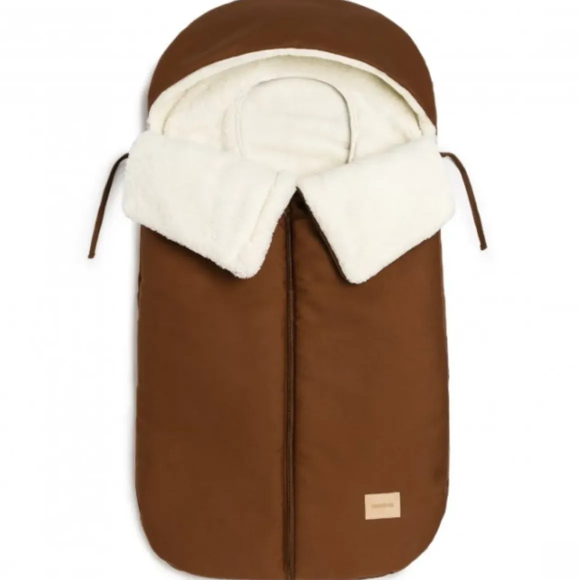 Nobodinoz Voetenzak Hyde Park Brick Brown